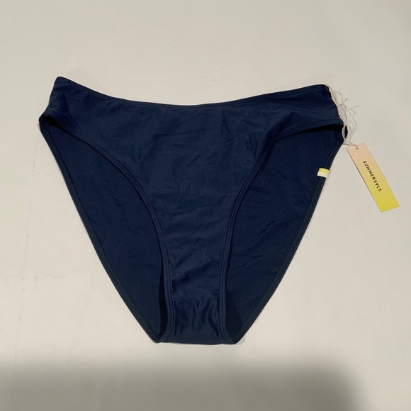 NWT Summersalt Sz 12 The High Leg Mid Rise Bikini Bottom - Picture 1 of 6